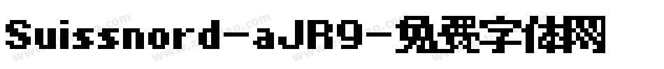 Suissnord-aJR9字体转换