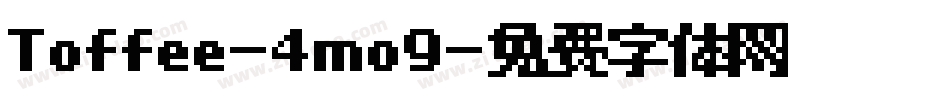 Toffee-4mo9字体转换