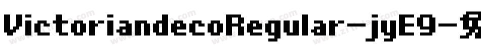 VictoriandecoRegular-jyE9字体转换