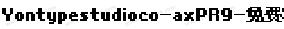 Yontypestudioco-axPR9字体转换