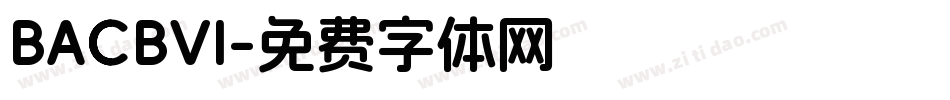 BACBVI字体转换