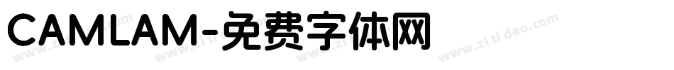 CAMLAM字体转换