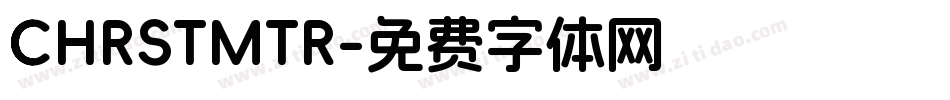 CHRSTMTR字体转换