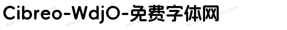 Cibreo-WdjO字体转换