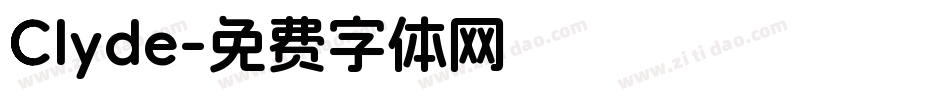 Clyde字体转换