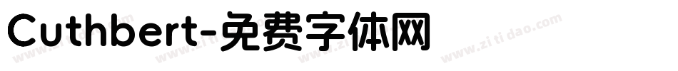Cuthbert字体转换