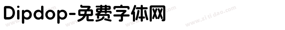 Dipdop字体转换