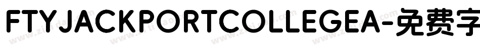 FTYJACKPORTCOLLEGEA字体转换