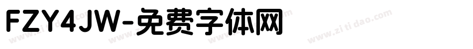 FZY4JW字体转换