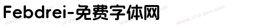 Febdrei字体转换