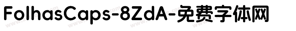 FolhasCaps-8ZdA字体转换