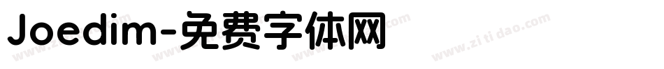 Joedim字体转换