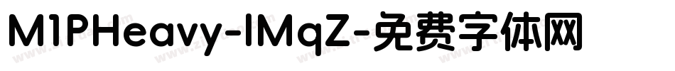 M1PHeavy-lMqZ字体转换