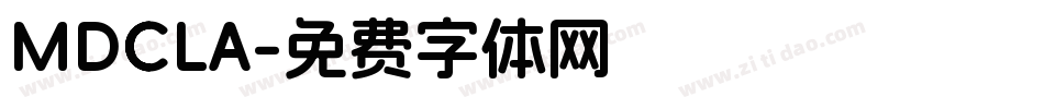 MDCLA字体转换