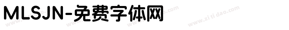 MLSJN字体转换