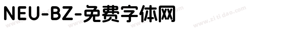 NEU-BZ字体转换
