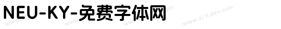 NEU-KY字体转换
