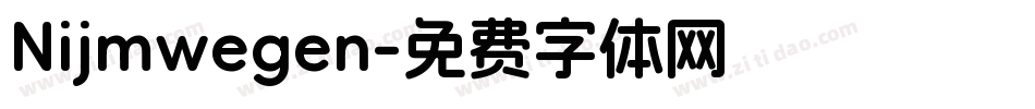 Nijmwegen字体转换