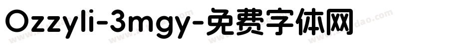 OzzyIi-3mgy字体转换