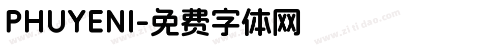 PHUYENI字体转换