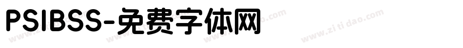 PSIBSS字体转换