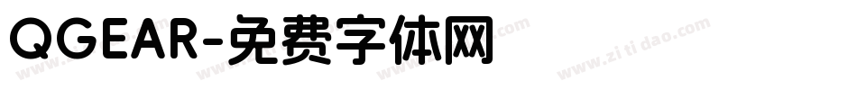 QGEAR字体转换