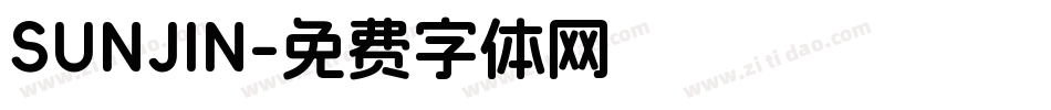 SUNJIN字体转换