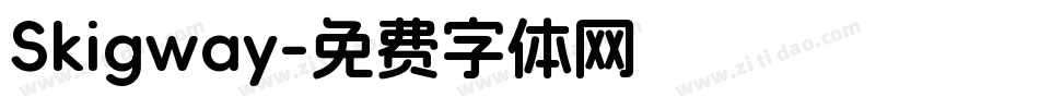 Skigway字体转换