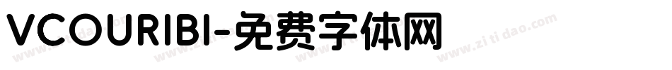 VCOURIBI字体转换