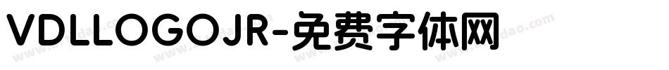 VDLLOGOJR字体转换