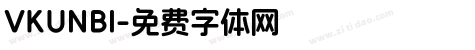 VKUNBI字体转换