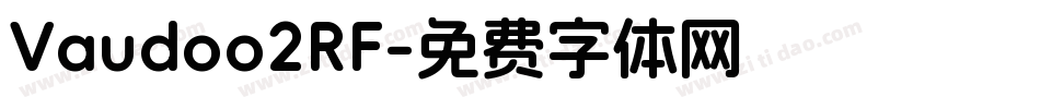 Vaudoo2RF字体转换