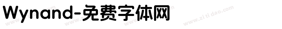 Wynand字体转换