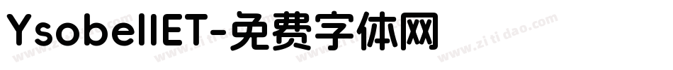 YsobelIET字体转换