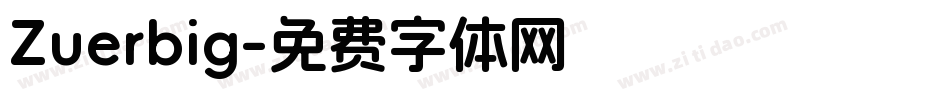 Zuerbig字体转换