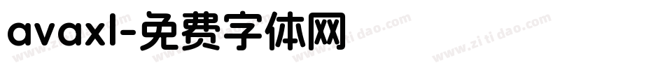 avaxl字体转换
