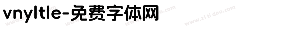 vnyltle字体转换