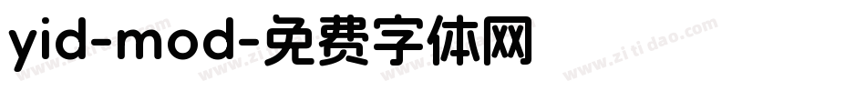 yid-mod字体转换