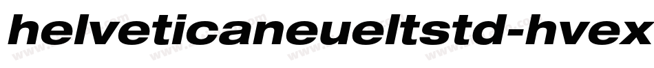 helveticaneueltstd-hvexo字体转换