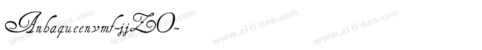 Anhaqueenvmf-jjZO字体转换