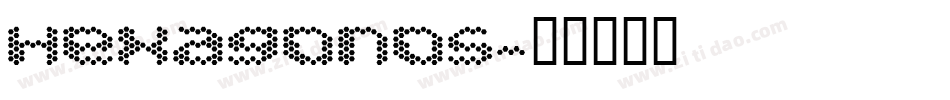 Hexagonos字体转换