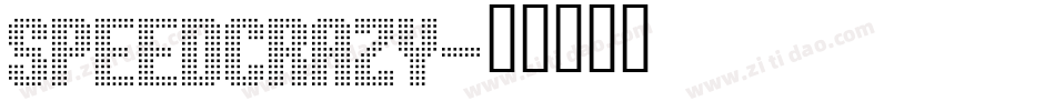 SPEEDCRAZY字体转换