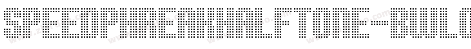 SpeedPhreakHalftone-BWLqx字体转换
