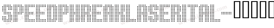 speedphreaklaserital字体转换