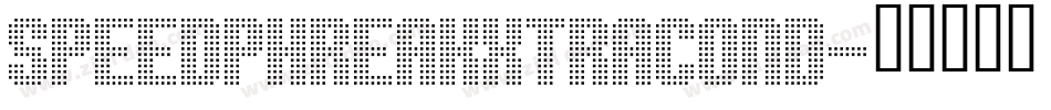 speedphreakxtracond字体转换