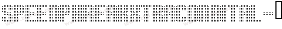 speedphreakxtracondital字体转换