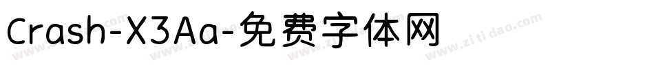 Crash-X3Aa字体转换