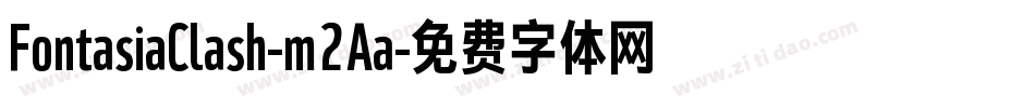 FontasiaClash-m2Aa字体转换