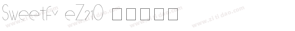 Sweetfy-eZ21O字体转换