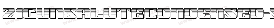 21GunSaluteCondensed-5qz8字体转换